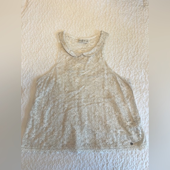 Abercrombie & Fitch Lace Tank Top - Picture 6 of 8